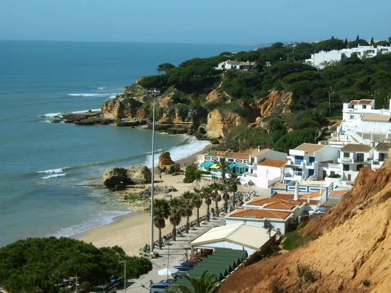 Beach, Olhos Do Mar, Algarve