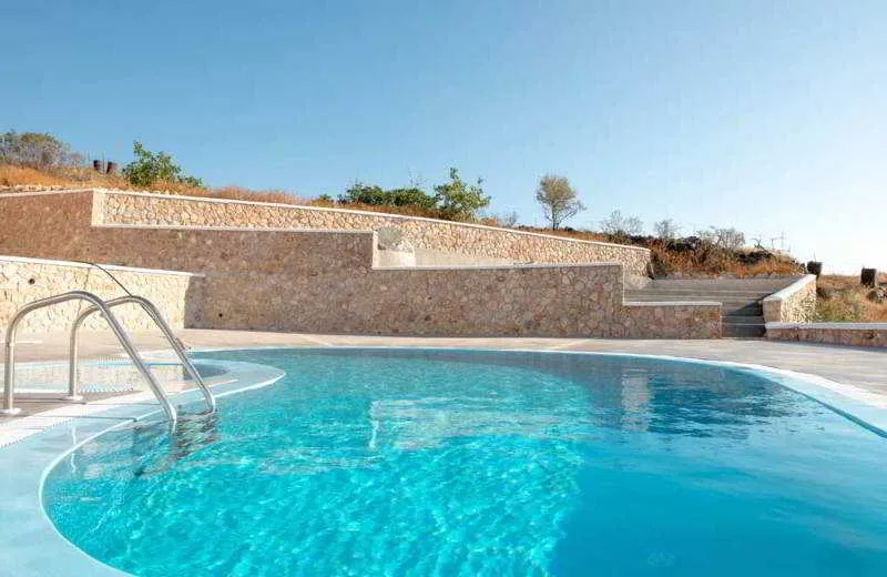 Pool, Moonlight Apartments, Santorini