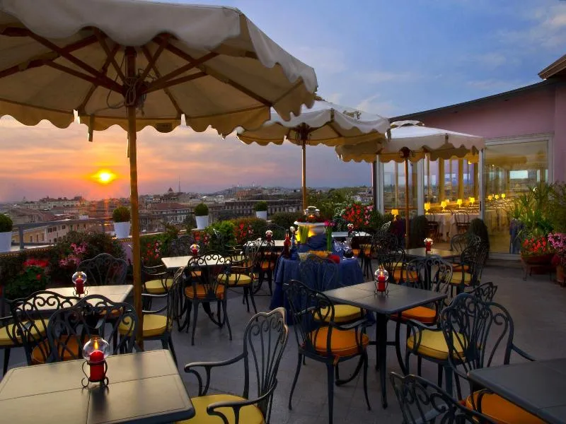 Terrace, Marcella Royal - Rooftop Garden, Rome