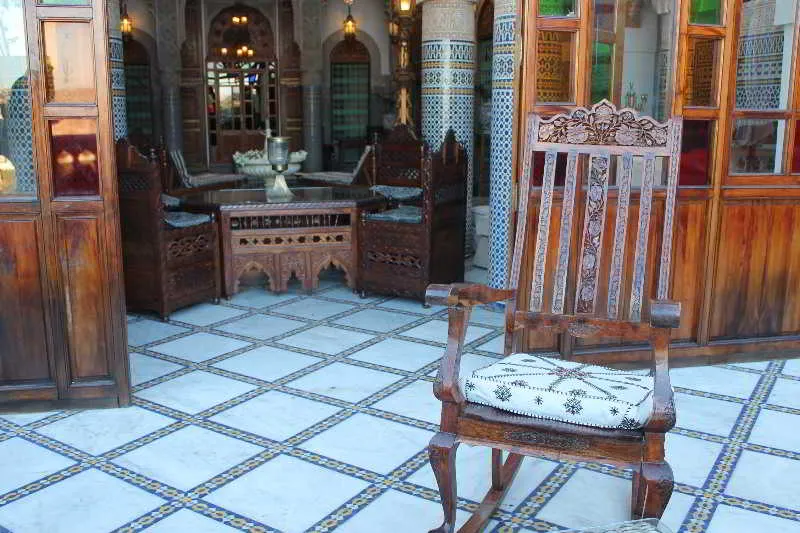 General view, Riad Arabesque, Fez