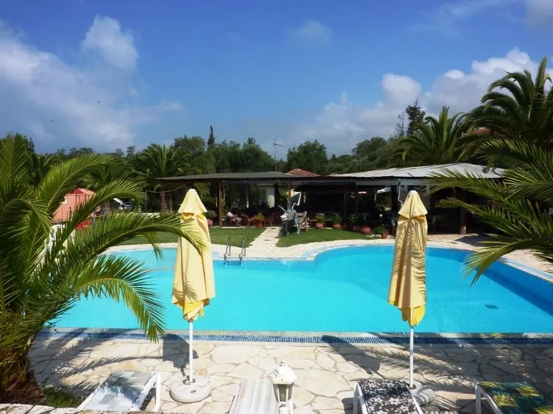 Pool, Pension Nychterida, Corfu