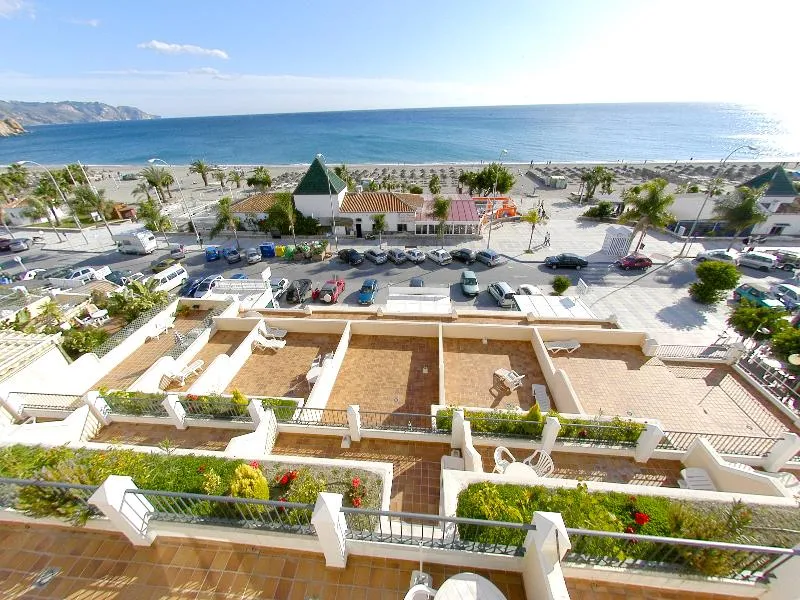 Terrace, Apartamentos HC Burriana Playa, Costa Del Sol