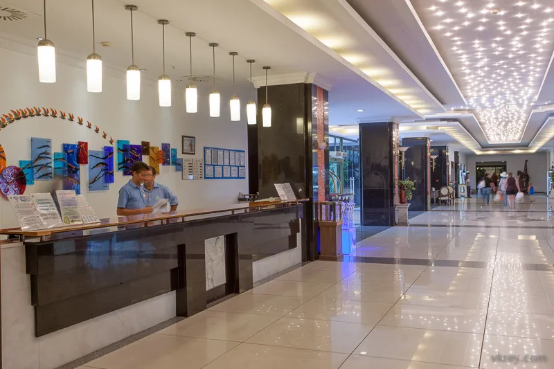 Lobby, AQI Pegasos Royal, Antalya
