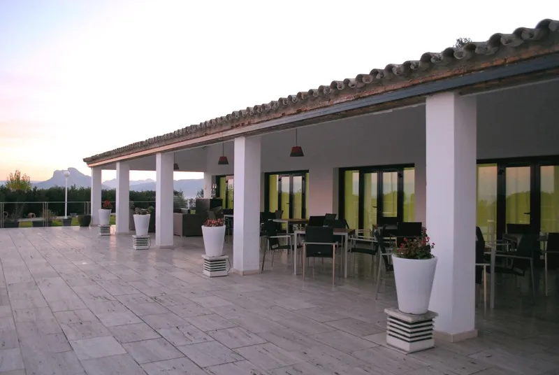 Terrace, Parador de Antequera, Andalucia