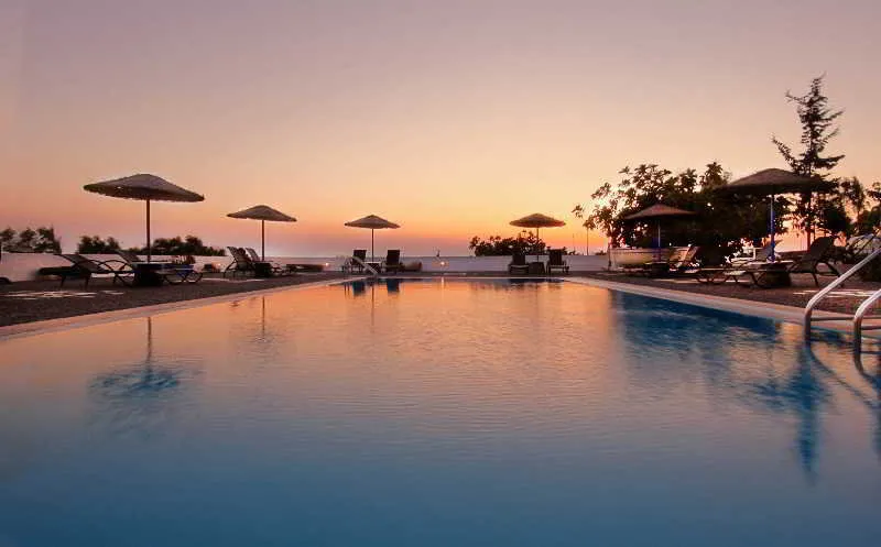 Pool, Caldera Romantica, Santorini