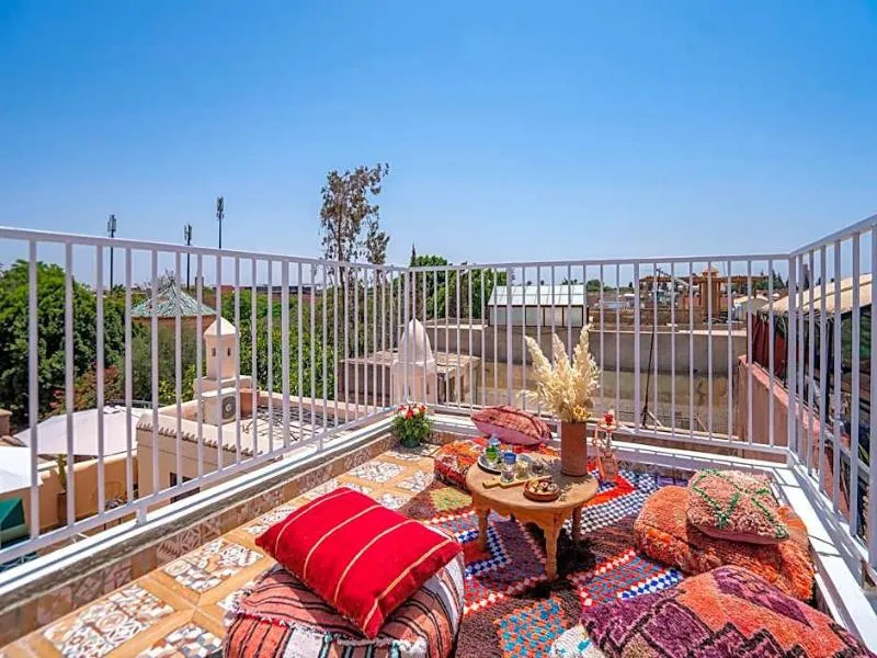 General view, Riad Yalla Habibi, Marrakech