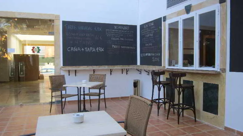 Terrace, Apartamentos México, Costa Almeria