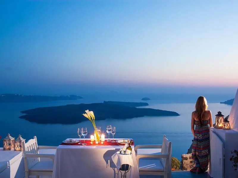 General view, Aliko Luxury Suites, Santorini