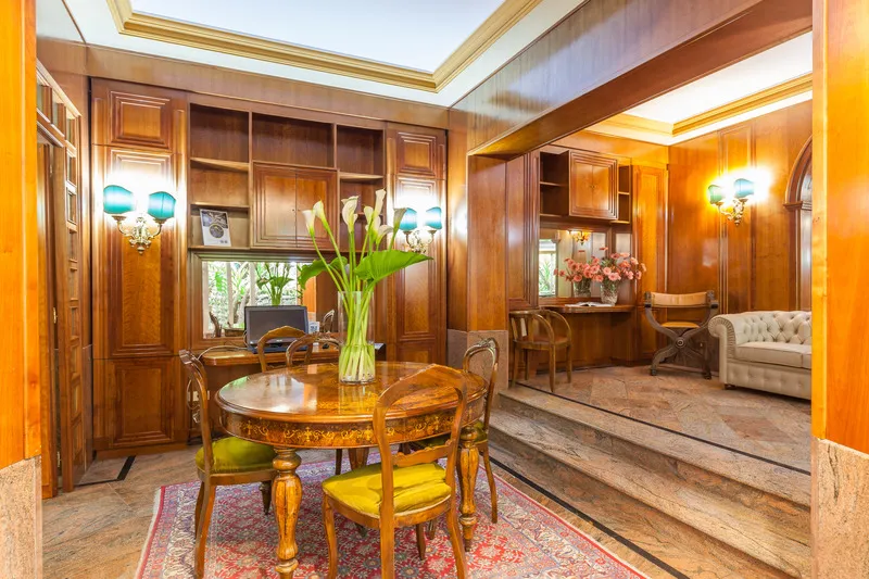 Lobby, Hotel Galles, Rome