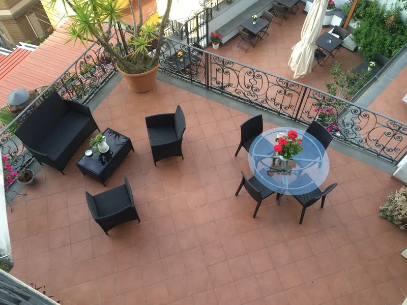 Terrace, Villa Margherita, Naples