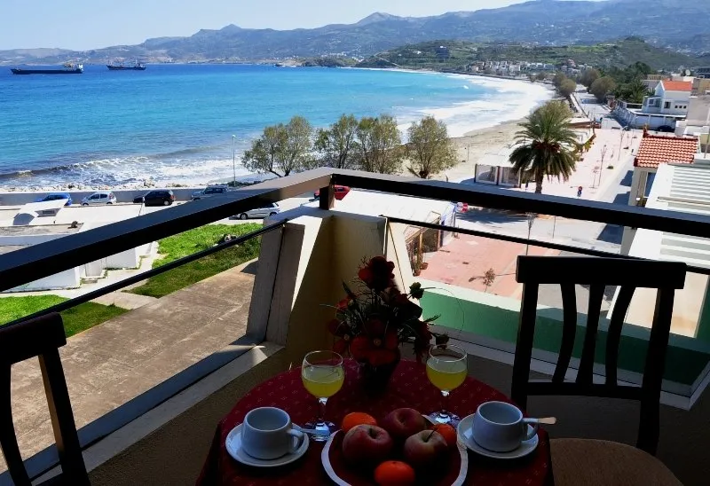 Terrace, Elysee Hotel, Crete