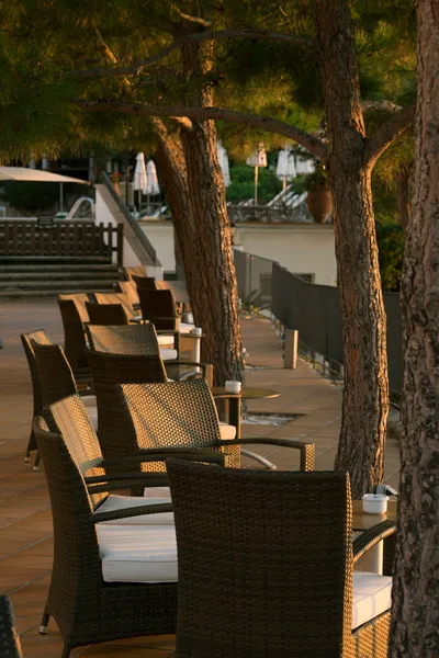 Terrace, Park Hotel San Jorge, Costa Brava