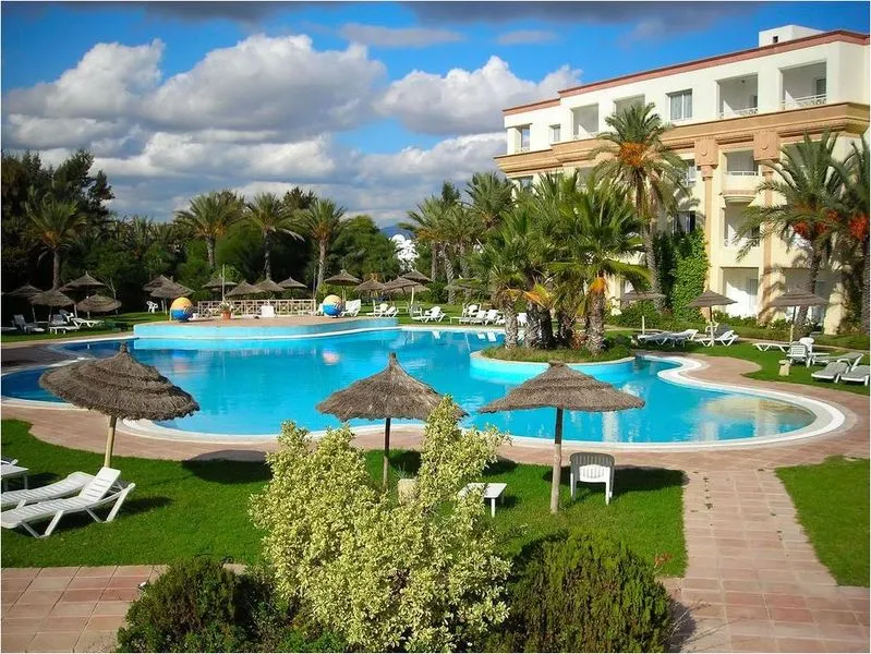 Terrace, Marina Palace, Tunisia