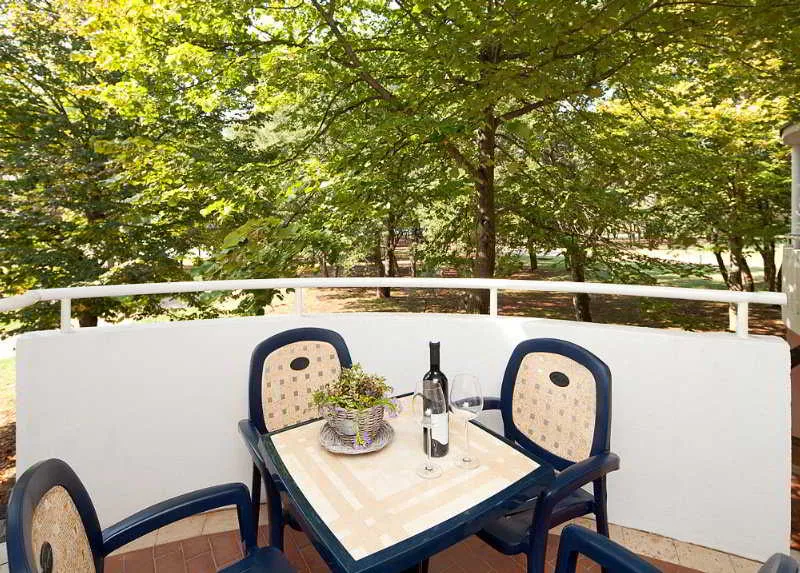 Terrace, Apartments Stella Plava Laguna, Istria