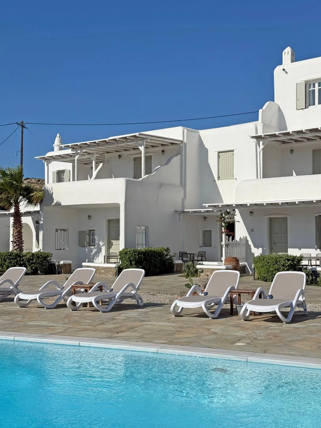 General view, Yakinthos Residence, Mykonos