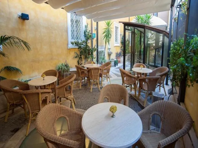 Terrace, Windrose, Rome