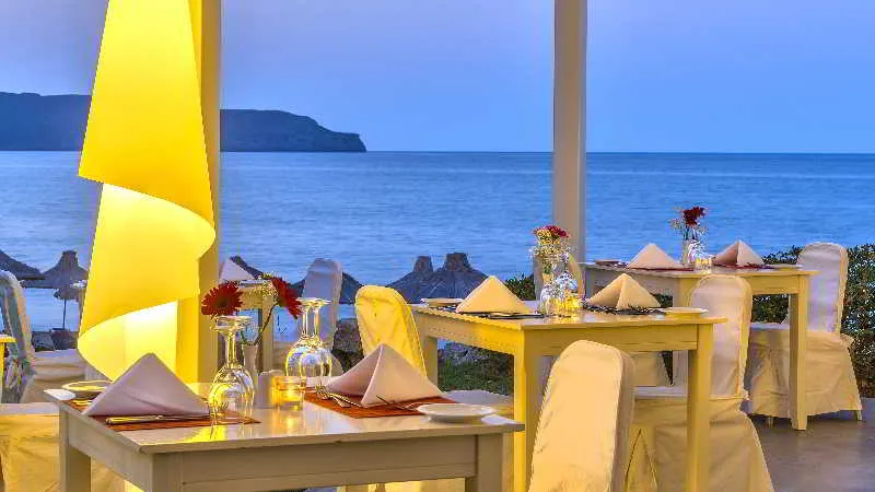 Restaurant, Giannoulis - Santa Marina Beach Hotel, Crete