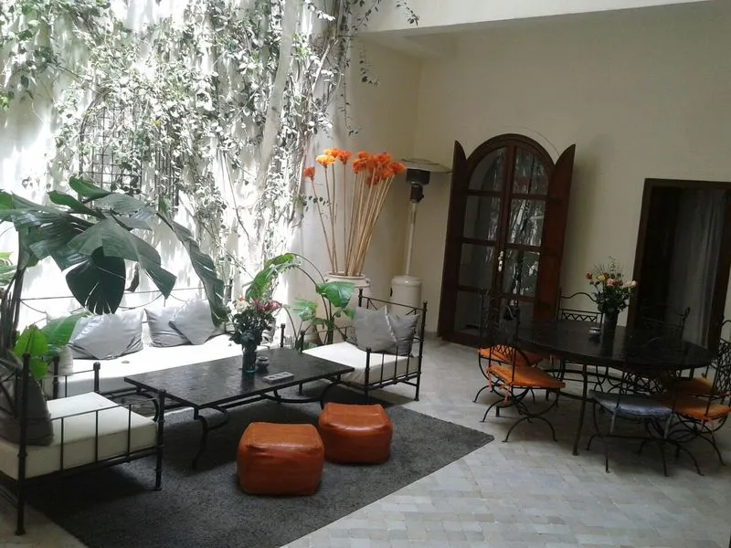 Lobby, Riad White Flowers, Marrakech