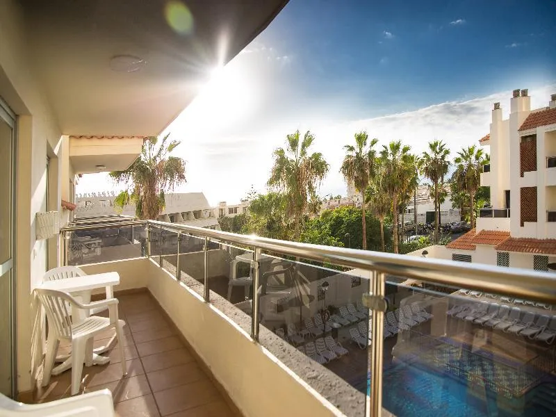 Terrace, Oro Blanco Apartments, Tenerife