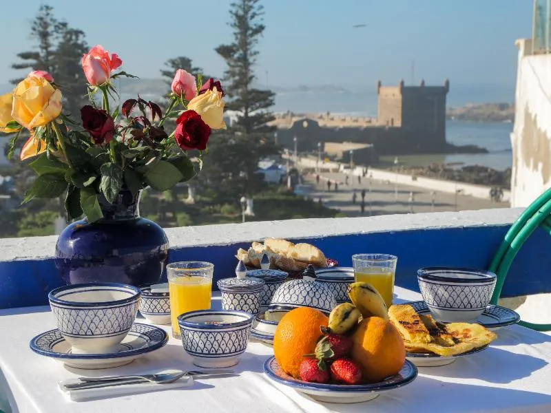Terrace, Hotel Riad Villa Maroc, Essaouira
