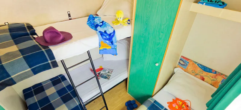 BUNGALOW CAPACITY 5 Room, Camping Tiber, Rome