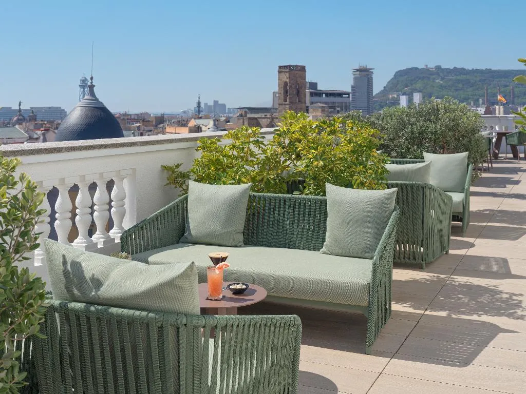 Terrace, H10 Montcada Boutique Hotel, Barcelona