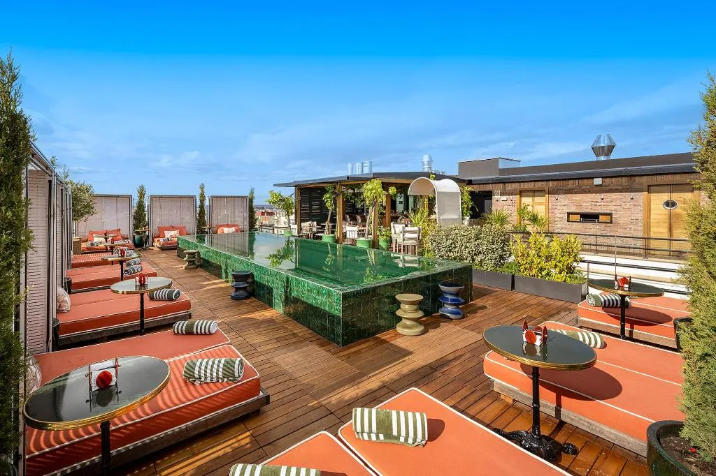 Terrace, Bless Hotel Madrid, a member of The Leading Hotels, Madrid