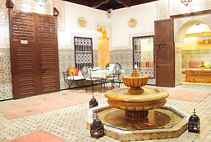 Lobby, Riad Les Oliviers and Spa, Marrakech