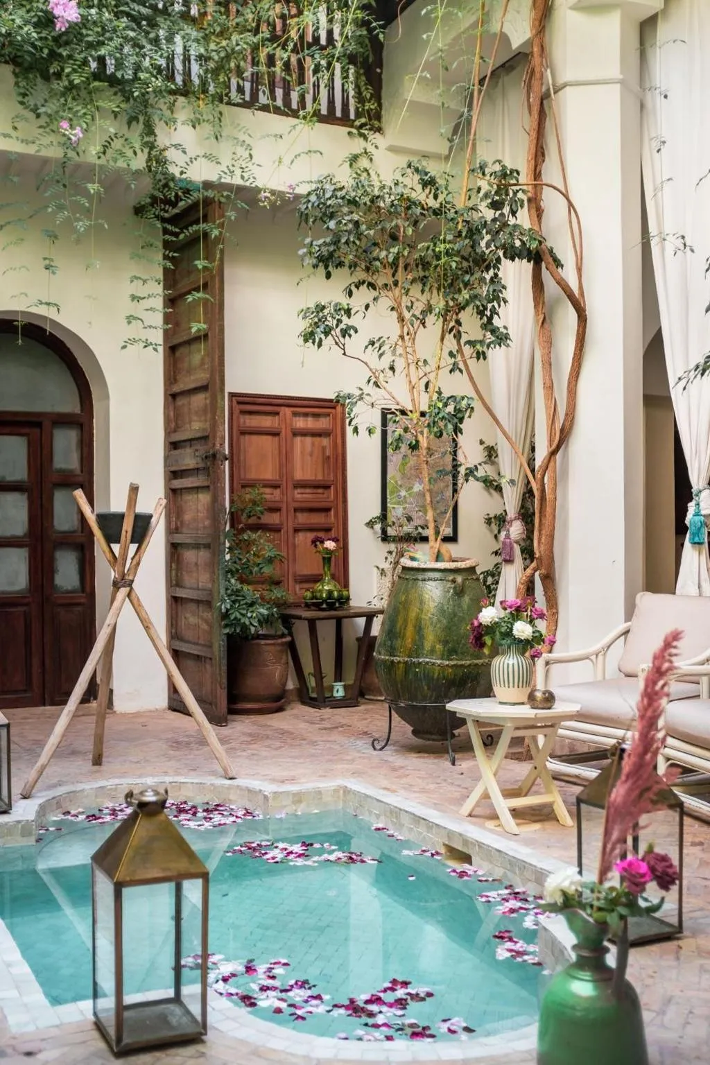 General view, Riad Le Coq Fou, Marrakech