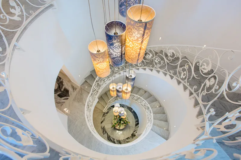 Lobby, Palazzo Murrano, Naples