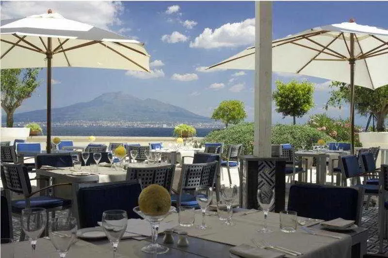 Terrace, Towers Hotel Stabiae Sorrento Coast, Naples