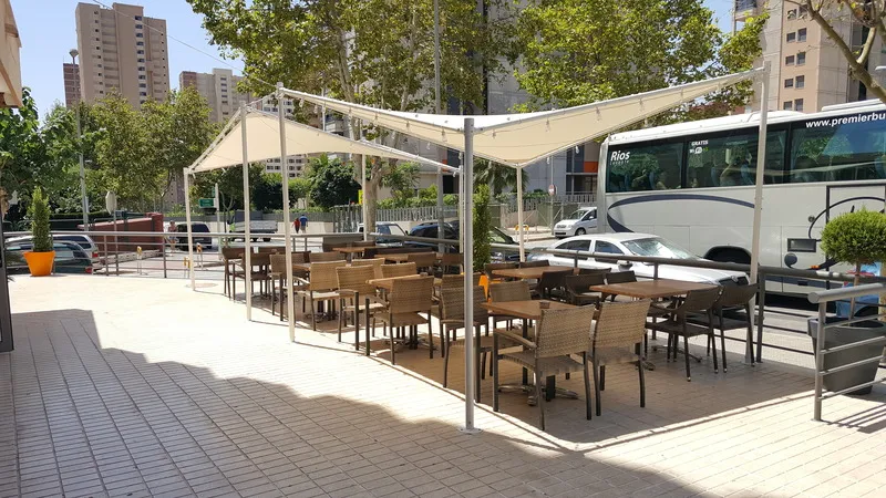 Terrace, Vistamar Apartamentos, Costa Blanca