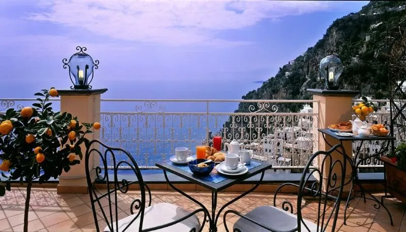 Terrace, Positano Art Hotel Pasitea, Naples