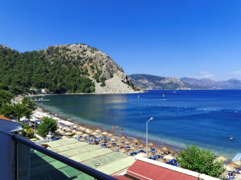 Terrace, Ozcan Beach Hotel, Dalaman