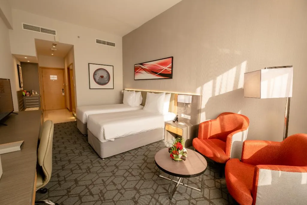TWIN TWO BEDS Room, Peony Hotel Dubai, Dubai