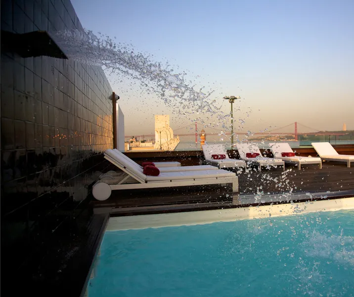 Terrace, Altis Belem Hotel & Spa, a Member of Design Hotels, Lisbon