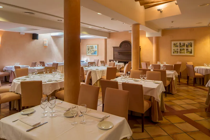 Restaurant, Hotel Vila de Tossa, Costa Brava