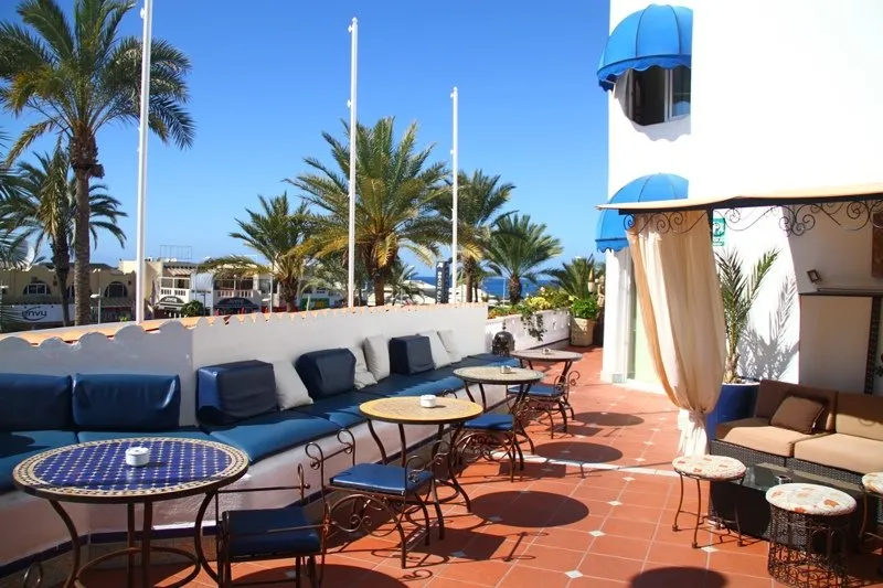 Terrace, Playaflor Chill-Out Resort, Tenerife