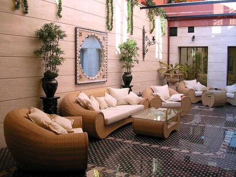 Terrace, Hotel Santiago Jaen, Andalucia