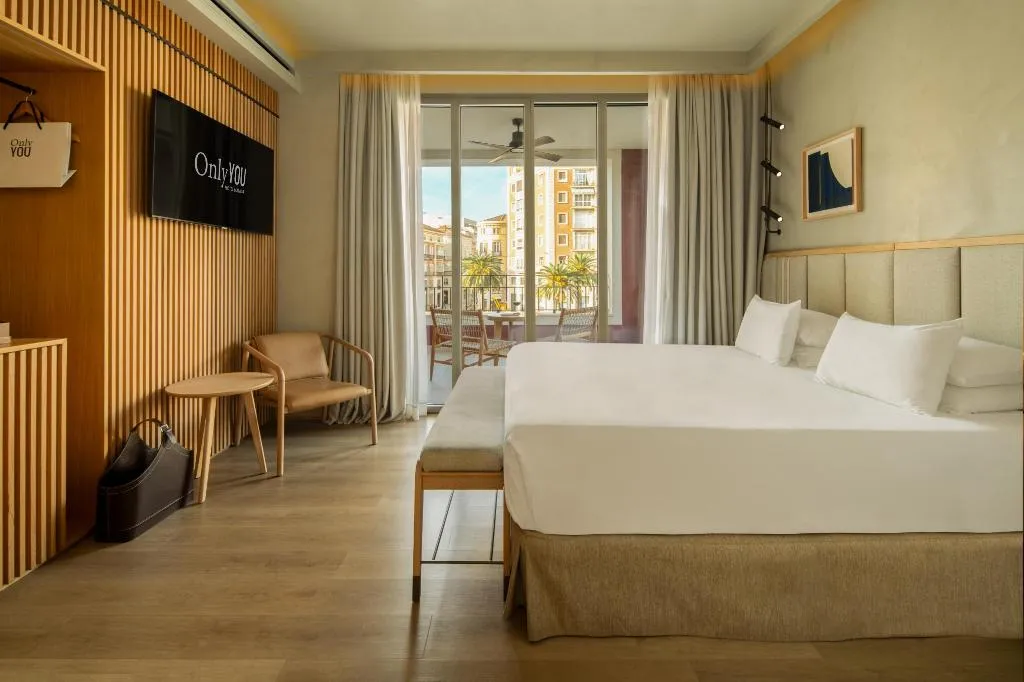 DOUBLE SINGLE USE WITH TERRACE Room, Only YOU Hotel Málaga, Costa Del Sol