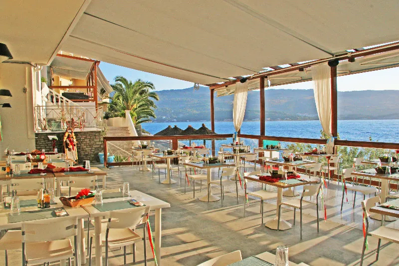 Restaurant, Samos bay, Samos