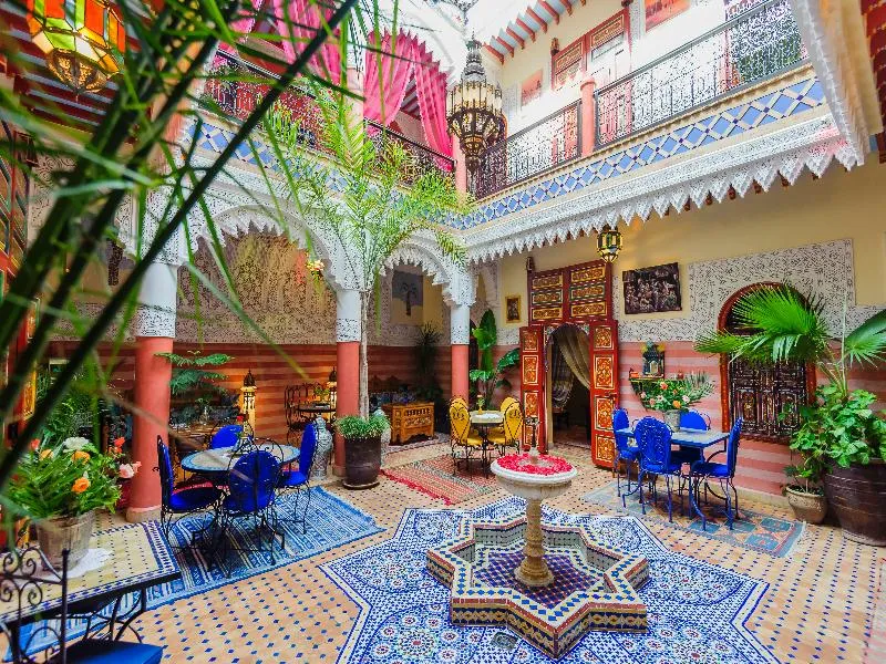 Lobby, Riad Bleu Du Sud, Marrakech