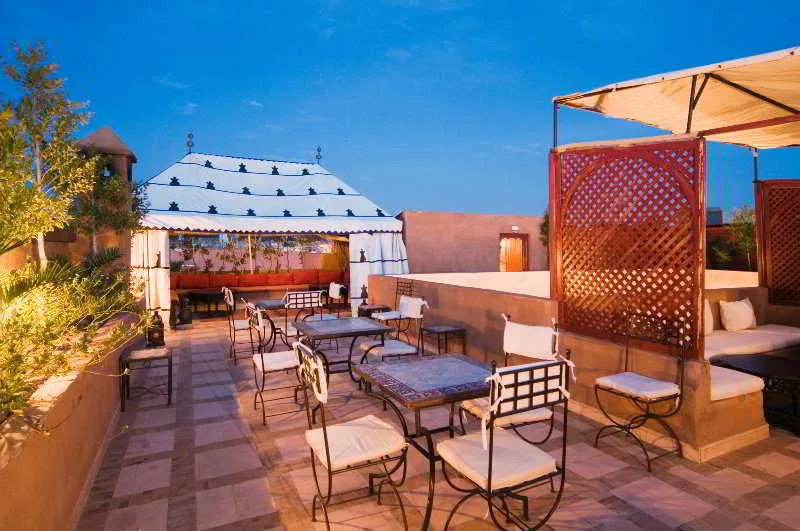 Terrace, Angsana Riad Lydines, Marrakech
