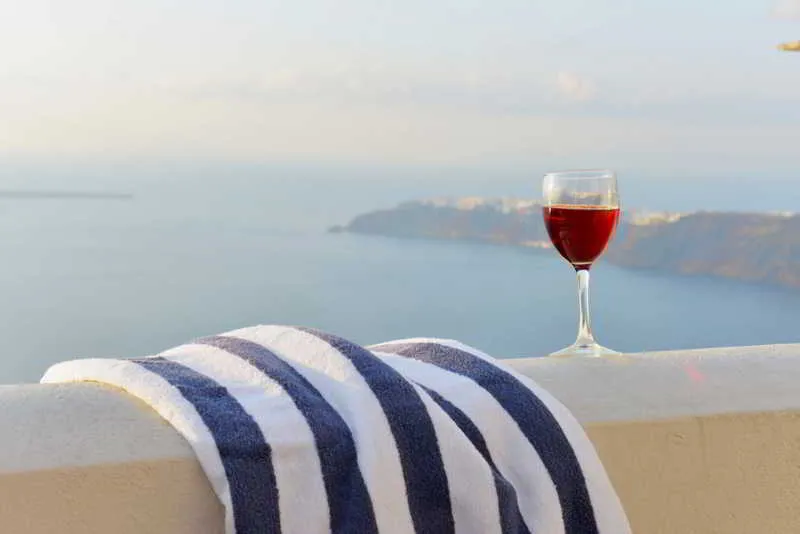 Terrace, Dreaming View Suites, Santorini