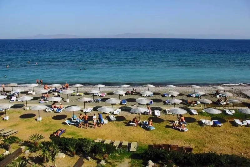 Beach, Dodeca Sea Resort, Rhodes