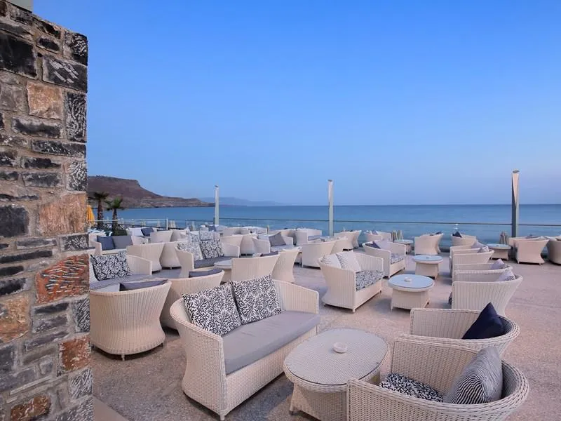 Terrace, Arina Beach Resort, Crete