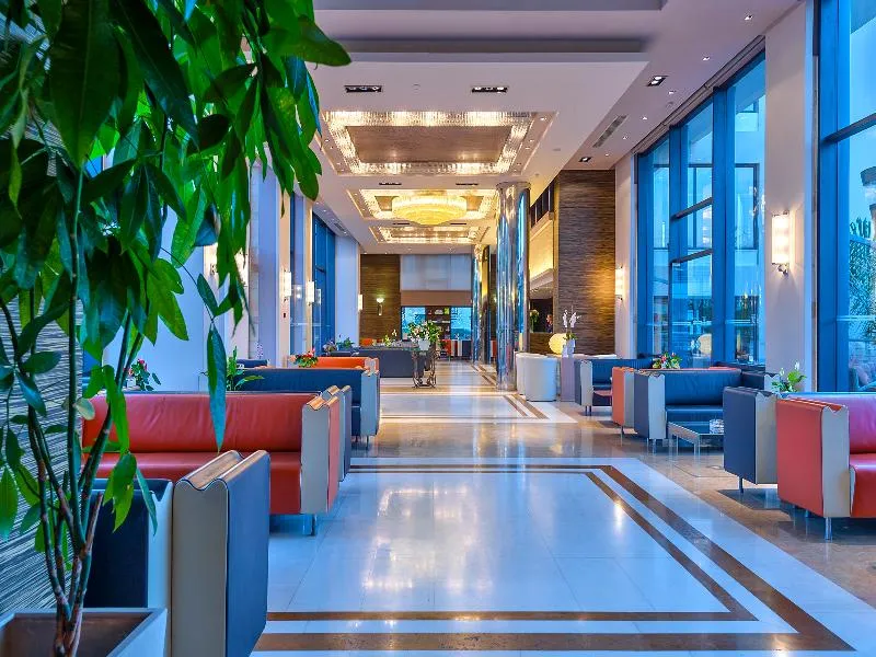 Lobby, Porto Platanias Beach Resort & Spa, Crete