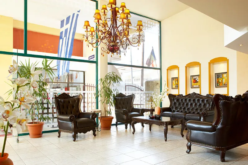 Lobby, Pelli Hotel, Halkidiki