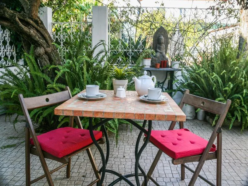 Terrace, Casa Shantiniketan, Lisbon