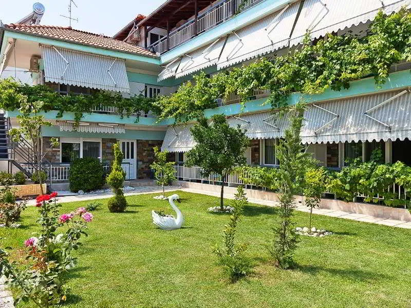 Terrace, Artemis Apartments, Halkidiki